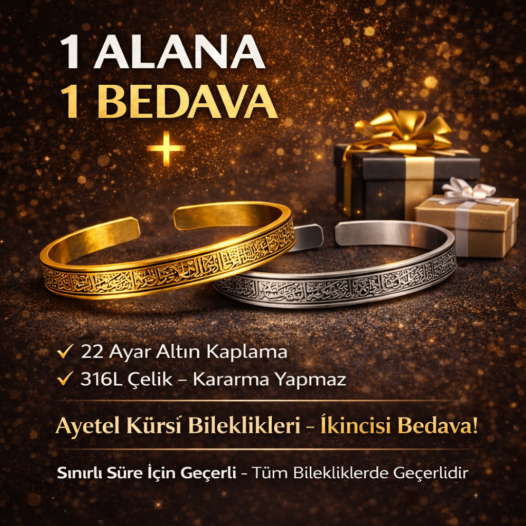 Nur Ayetel Kürsi  Bileklik Premium